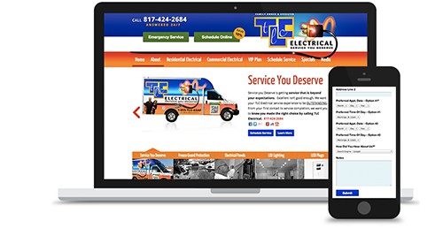 Schedule Service Online TLC Electrical Southlake, TX