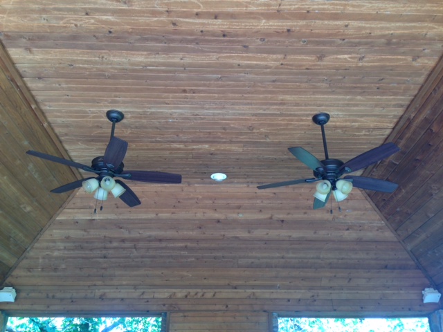 Outdoor Ceiling Fan Installation