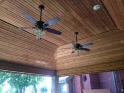 Ceiling fan, fixture installation, ceiling fan installation