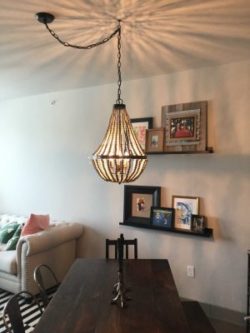 Chandelier Installation by TLC Electrical, Southlake TX Electrician