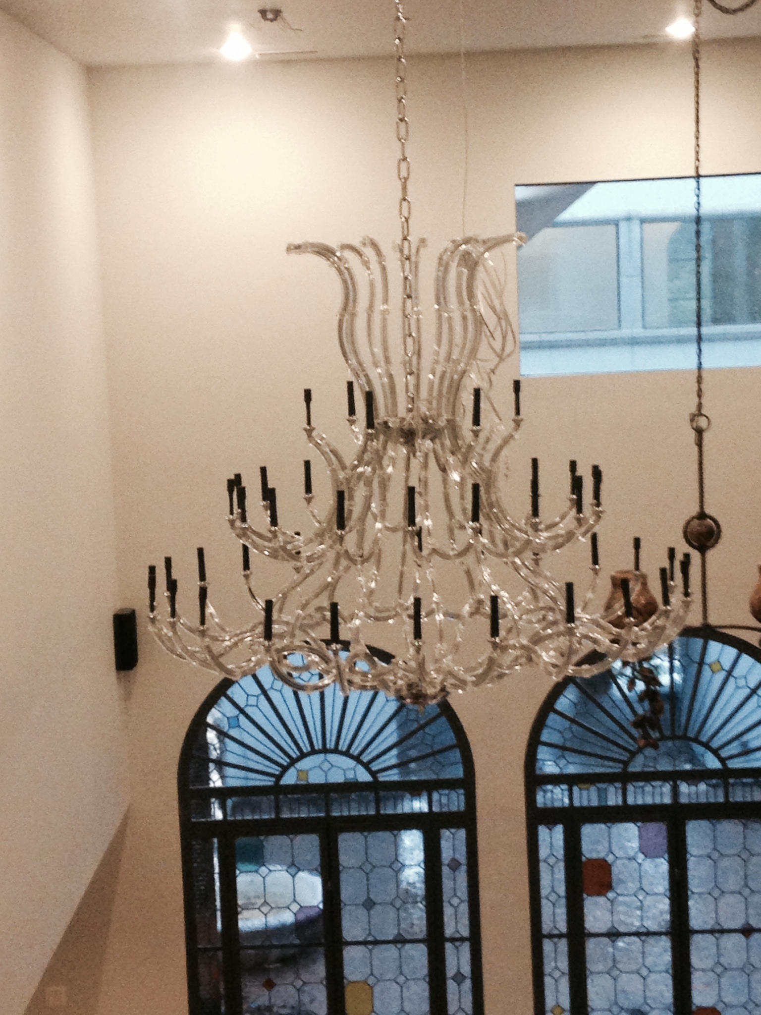 Finished Chandelier Installation job by TLC Electrical