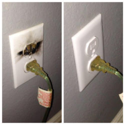 Tamper Resistant Electrical Outlet